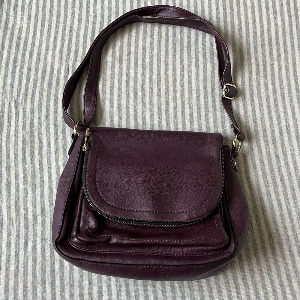 Purple purse from A+